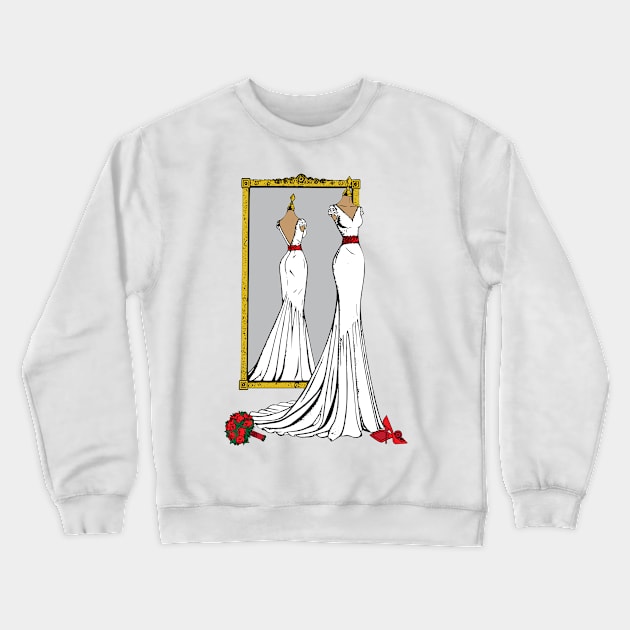 Dress Crewneck Sweatshirt by AmazingArtMandi